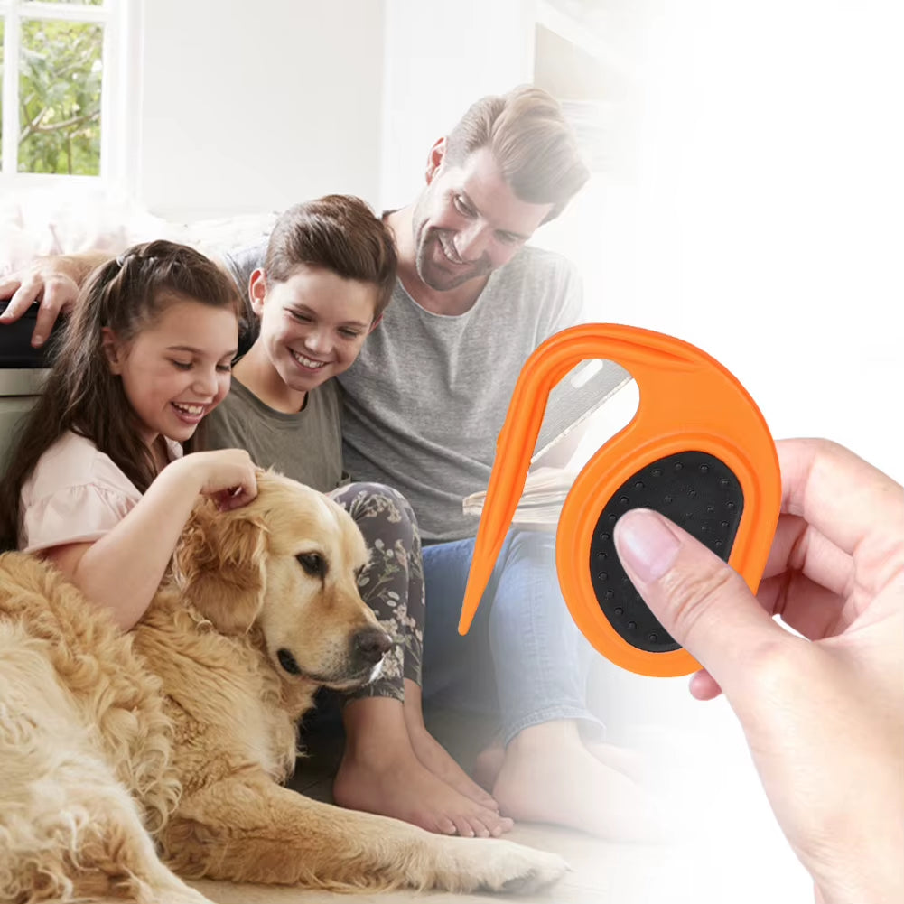 Dogs Effective Dematting Comb Pet Mat Splitter Effective Open Knot and Undercoat Comb Hair Clippers for Pet Grooming