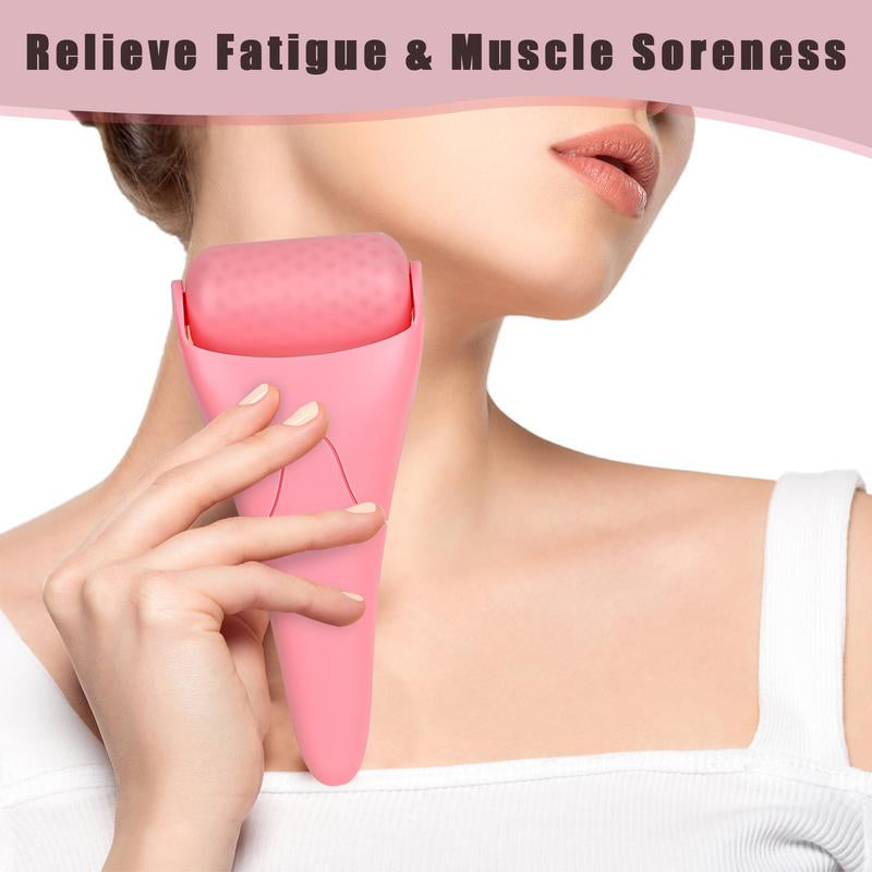 Ice Roller for Face Puffiness Relief, Ice Face Roller Skin Care, Face Ice Roller Facial Gift Smooth Soothing Comfort, Great Gift for Her