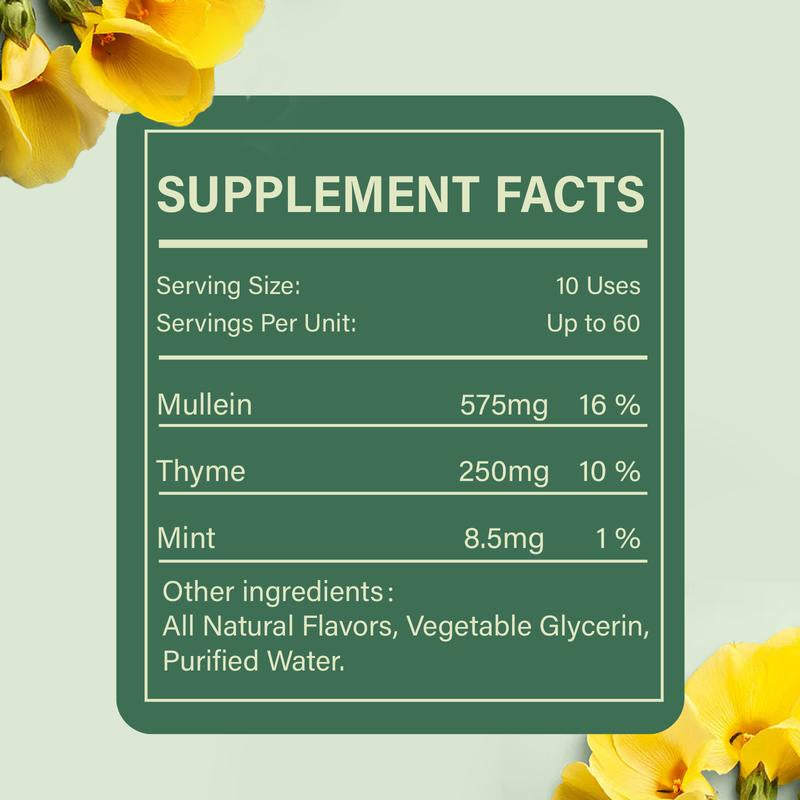 MYMYDE Thyme and Mint Extracts for Lung Detoxification and Oral Air Freshening, Herbal Diffusion Pen Relaxation Stick Solution