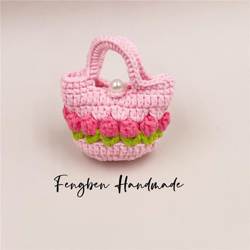 Halloween 2025,Decor,Crochet,Ghost Pumpkin Rearview Mirror Charm,Hanging Car Charm, Handmade Halloween Ornament, Amigurumi Spooky Cute Décor, Durable Yarn, Easy to Hang, Fits Car Mirror Doors Walls Trees, Multi, Holiday