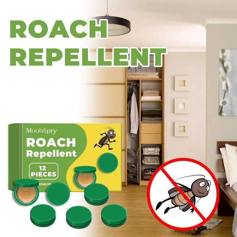Moonspry Roach Repellent, Domestic Dormitory Kitchen Powerful Cleaning Cockroach Exterminator Cockroach Gel Bait Pest Control Kit Rodent Repellent Pouches for Indoor & Outdoor Multi-Surface Microfiber Floor Mop Roach Killer Indoor Infestation