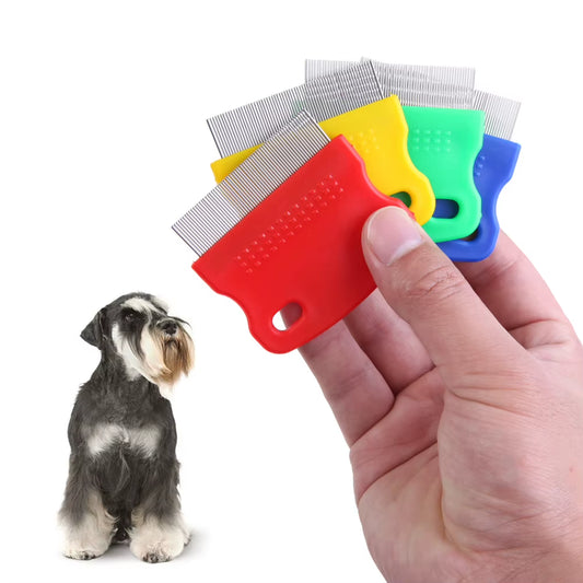 Dogs Effective Dematting Comb Pet Mat Splitter Effective Open Knot and Undercoat Comb Hair Clippers for Pet Grooming