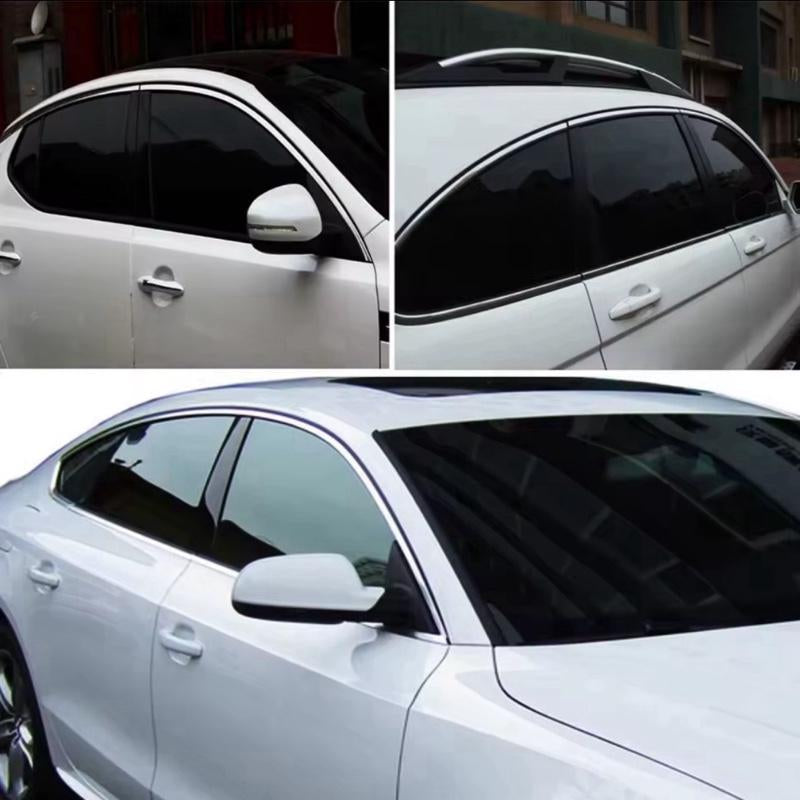 Ceramic Window Tint Film VLT 35% Privacy Tinted Dark Window Film Car Window Sunshade Sun Protector