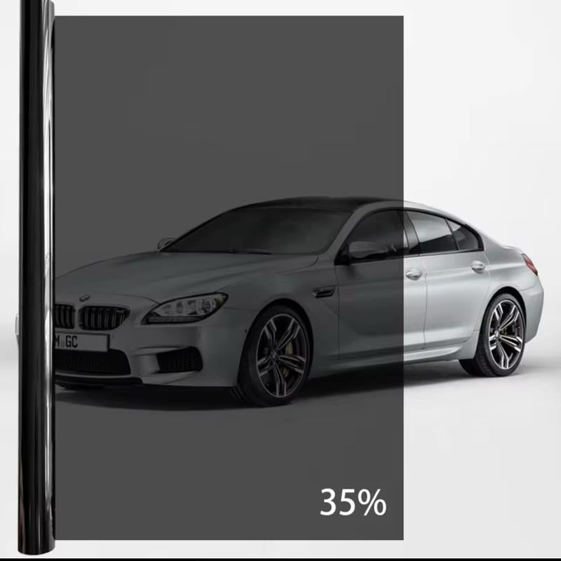 Ceramic Window Tint Film VLT 35% Privacy Tinted Dark Window Film Car Window Sunshade Sun Protector