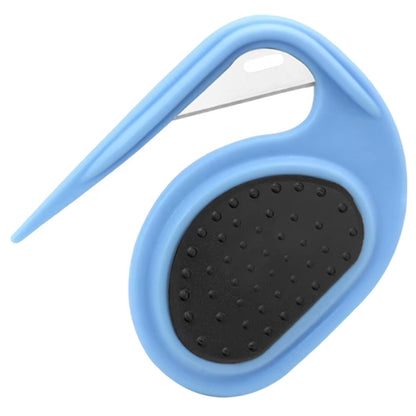 Dogs Effective Dematting Comb Pet Mat Splitter Effective Open Knot and Undercoat Comb Hair Clippers for Pet Grooming