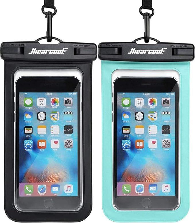 Waterproof Phone Pouch, Waterproof Phone Case for Iphone 15 14 13 12 Pro Max, IPX8 Cellphone Dry Bag Beach Cruise Ship Essentials 2Pack-8.3" Photo