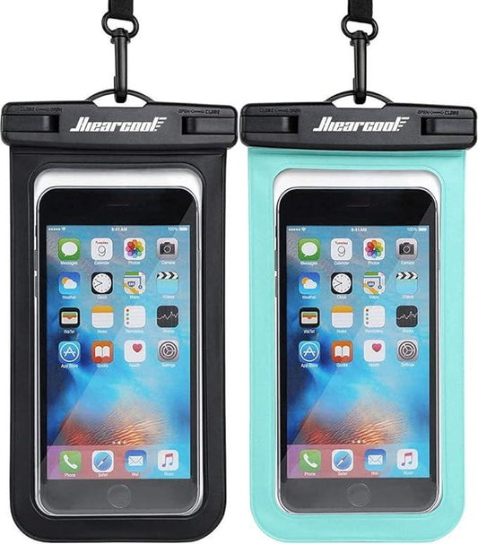 Waterproof Phone Pouch, Waterproof Phone Case for Iphone 15 14 13 12 Pro Max, IPX8 Cellphone Dry Bag Beach Cruise Ship Essentials 2Pack-8.3" Photo