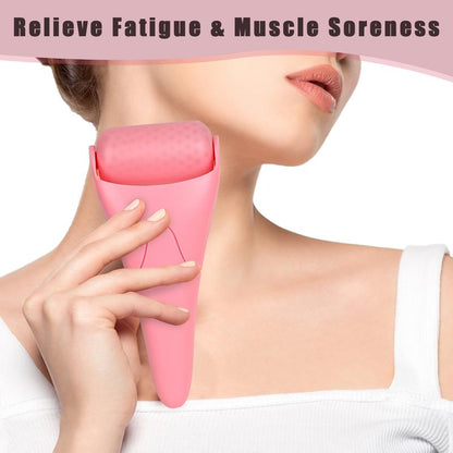 Ice Roller for Face Puffiness Relief, Ice Face Roller Skin Care, Face Ice Roller Facial Gift Smooth Soothing Comfort, Great Gift for Her