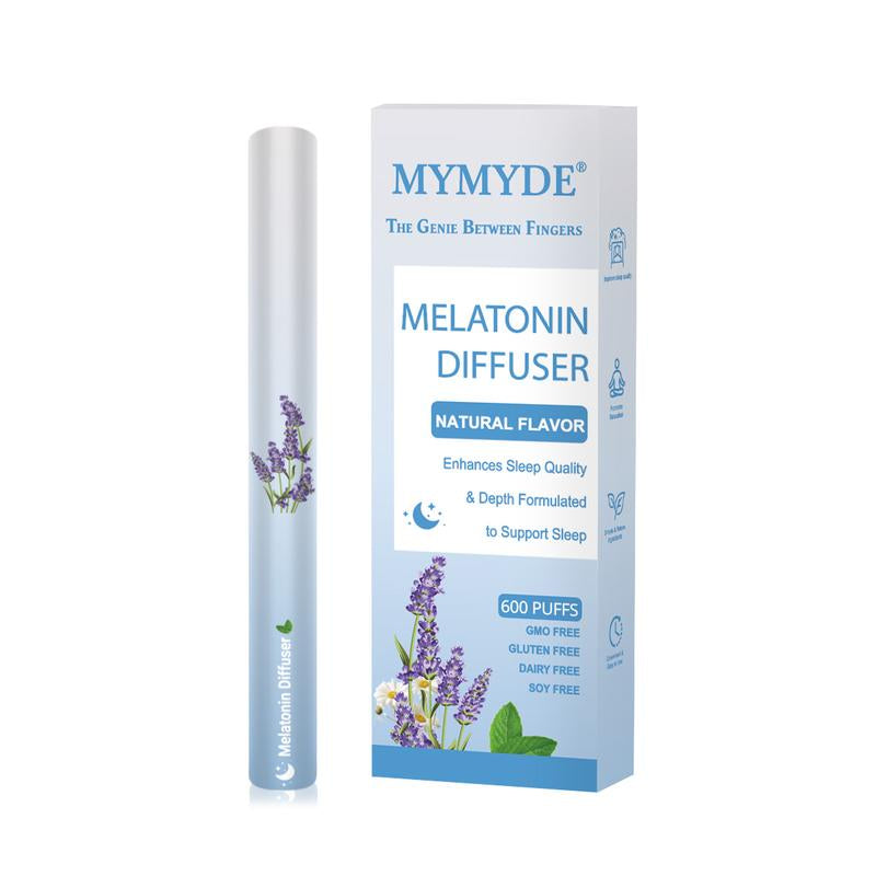 MYMYDE Thyme and Mint Extracts for Lung Detoxification and Oral Air Freshening, Herbal Diffusion Pen Relaxation Stick Solution