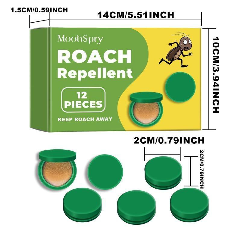 Moonspry Roach Repellent, Domestic Dormitory Kitchen Powerful Cleaning Cockroach Exterminator Cockroach Gel Bait Pest Control Kit Rodent Repellent Pouches for Indoor & Outdoor Multi-Surface Microfiber Floor Mop Roach Killer Indoor Infestation