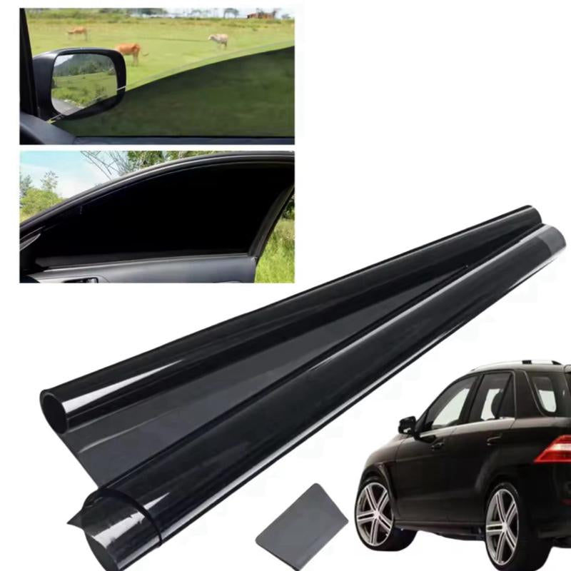 Ceramic Window Tint Film VLT 35% Privacy Tinted Dark Window Film Car Window Sunshade Sun Protector