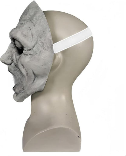 Scary Halloween Mask for Adults, Realistic and Durable Natural Latex Creepy Horror Mask for Cosplay