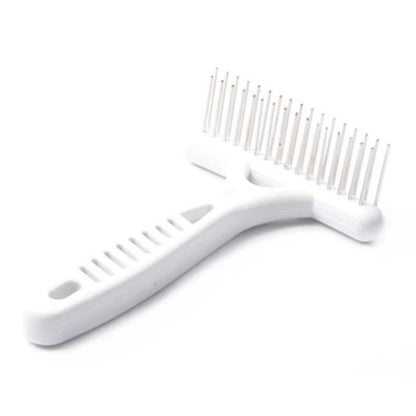 Dogs Effective Dematting Comb Pet Mat Splitter Effective Open Knot and Undercoat Comb Hair Clippers for Pet Grooming